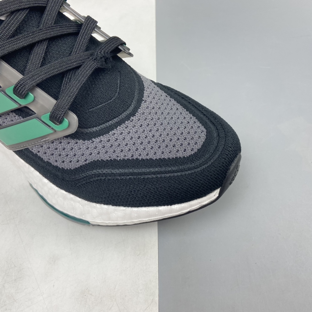 P220 AD UltraBoost 21 加厚爆米花袜套式针织鞋面休闲运动慢跑鞋 FZ1923