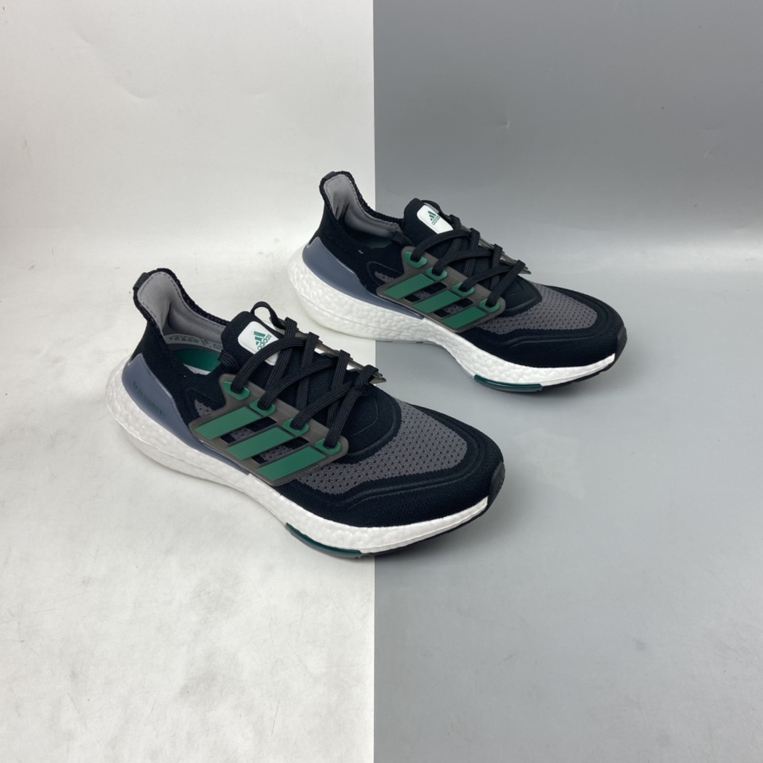 P220 AD UltraBoost 21 加厚爆米花袜套式针织鞋面休闲运动慢跑鞋 FZ1923