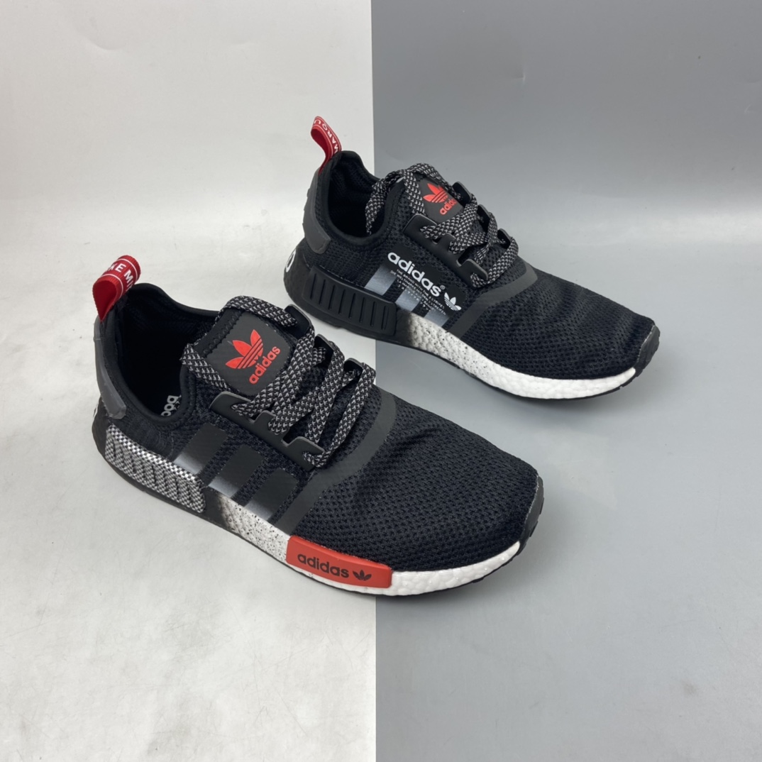 200  Ad NMD Boost 阿迪达斯爆米花超弹中底 针织网面休闲跑鞋 FY5354