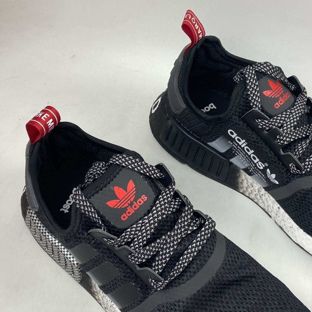 200  Ad NMD Boost 阿迪达斯爆米花超弹中底 针织网面休闲跑鞋 FY5354