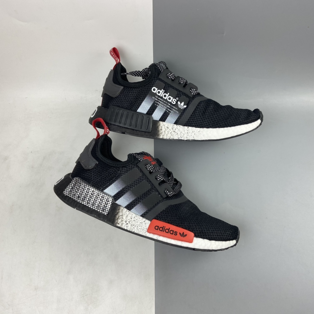 200  Ad NMD Boost 阿迪达斯爆米花超弹中底 针织网面休闲跑鞋 FY5354