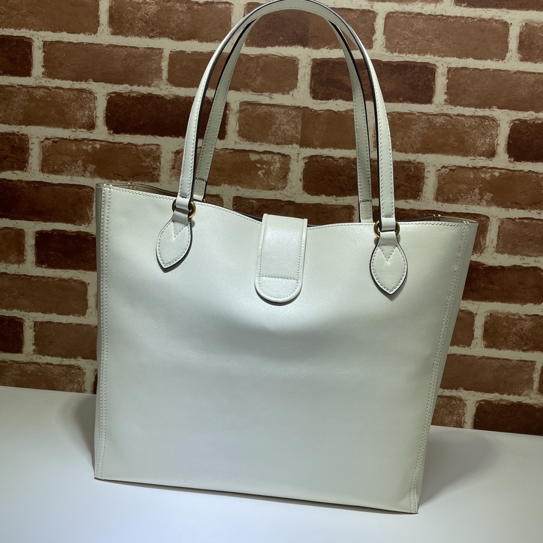 GUCCI古驰 21春夏女士双G中号托特包649577