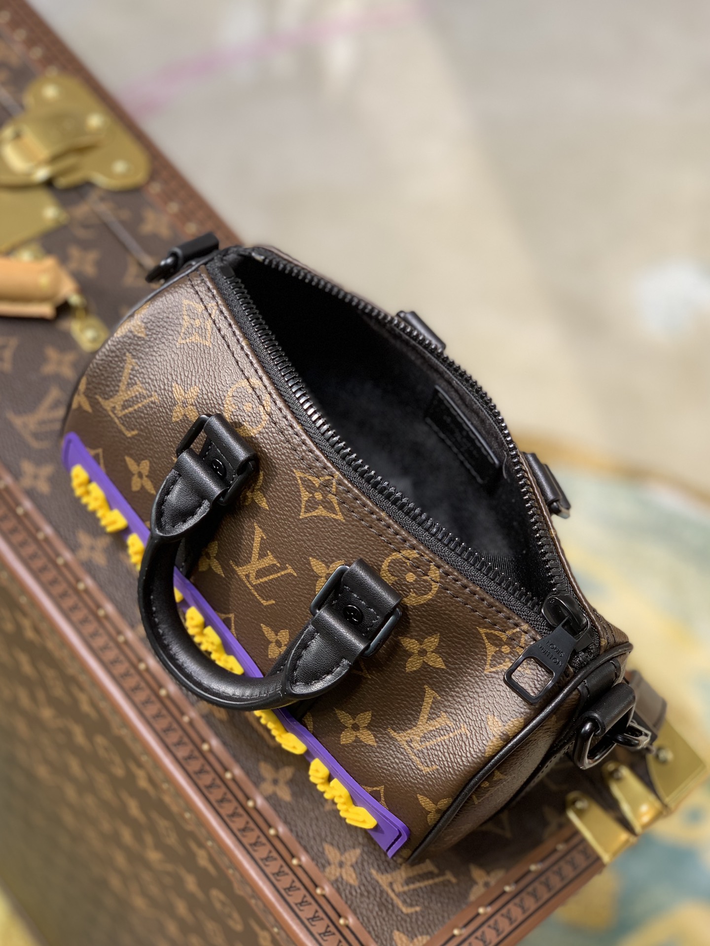 SUPER RARE LIMITED EDITION Louis Vuitton Keepall XS Rubber M45788