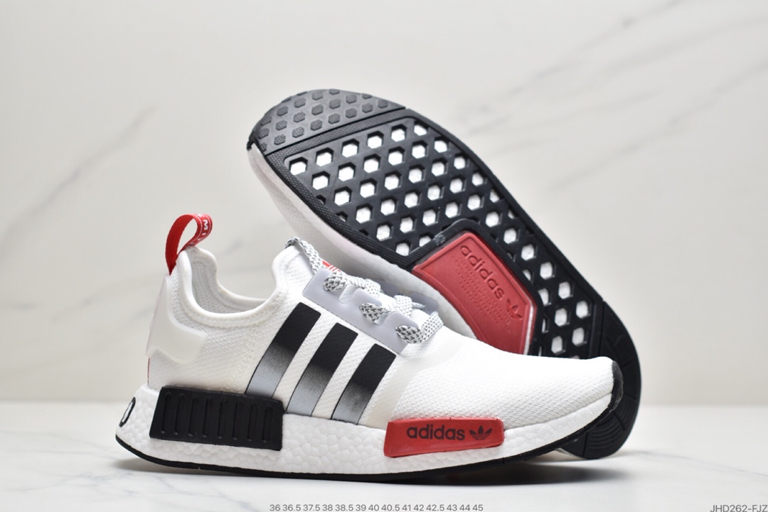 190 阿迪达斯 Adidas NMD R-1 街头风经典百搭跑步鞋 BY9952