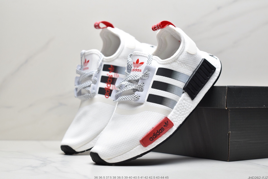 190 阿迪达斯 Adidas NMD R-1 街头风经典百搭跑步鞋 BY9952