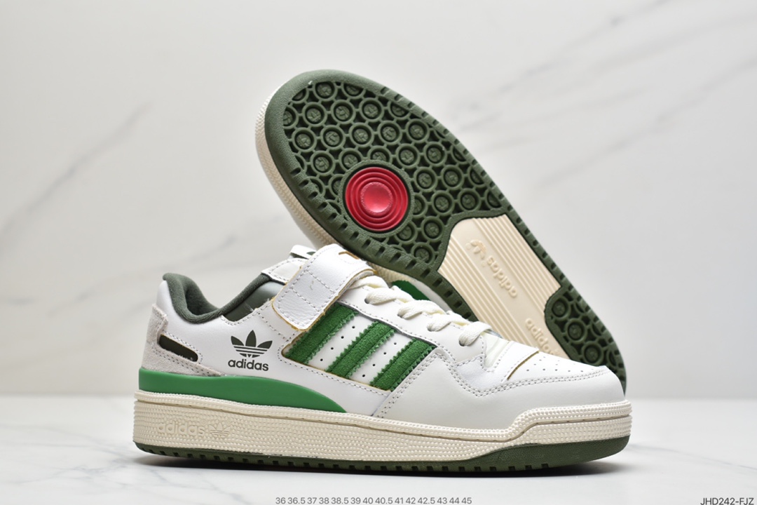 190 「抹茶」Forum Low入诞生于1984年的经典复古篮球鞋adidas Originals Forum在今年重磅回归 FY8683