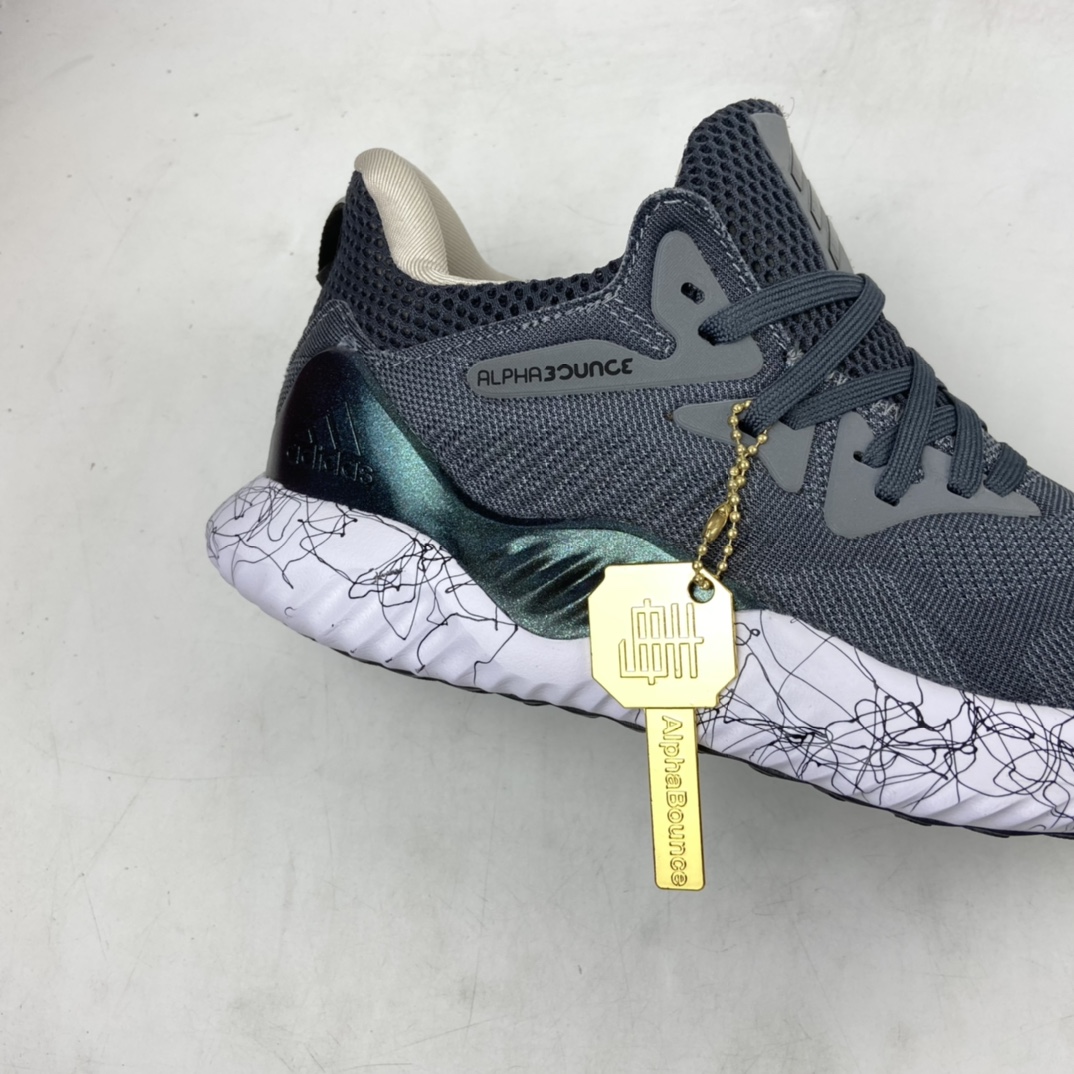 P180 AD AlphaBounce Beyond M 阿尔法网面休闲跑步鞋 B89104