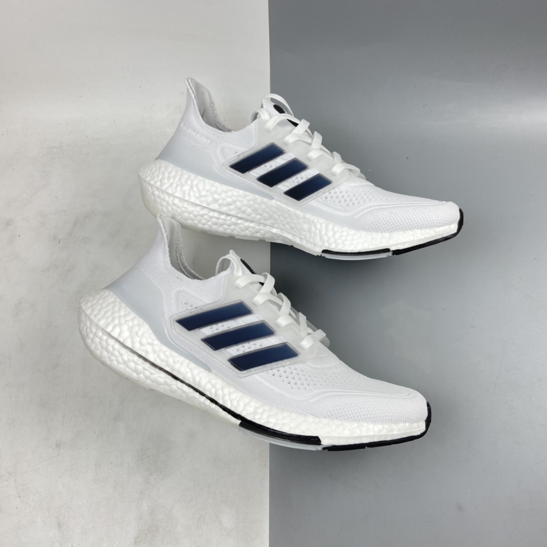P220 AD UltraBoost 21 加厚爆米花袜套式针织鞋面休闲运动慢跑鞋FY0837