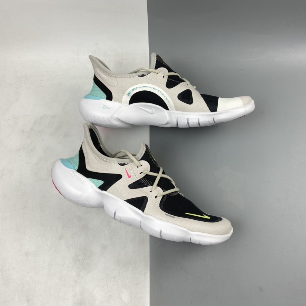 P160 Nike Free RN 5.0 耐克赤足2020新款超轻量跑鞋 AQ1316-100