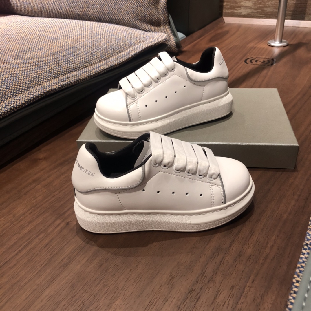 child Childens takes McQueen McQueen’s shoes. Zipper, 26-35 inside of a good-quality pig’s skin - 图片 3