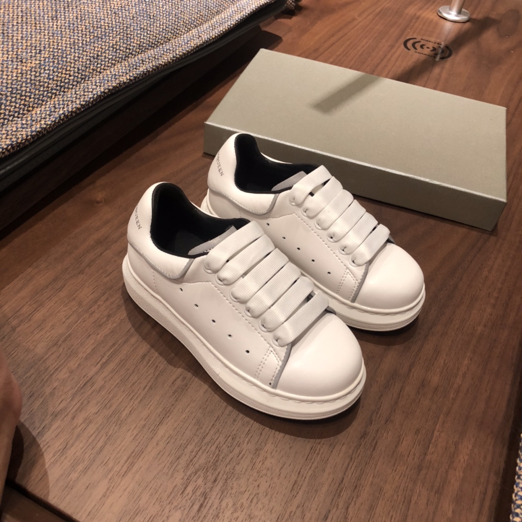 child Childens takes McQueen McQueen’s shoes. Zipper, 26-35 inside of a good-quality pig’s skin - 图片 1