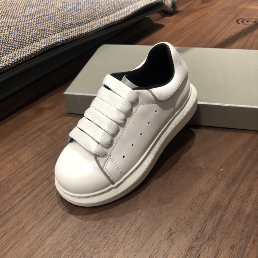 child Childens takes McQueen McQueen’s shoes. Zipper, 26-35 inside of a good-quality pig’s skin - 图片 8