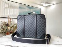 Best Quality Fake
 Louis Vuitton Bags Backpack Briefcase Men Damier Graphite Canvas N50051
