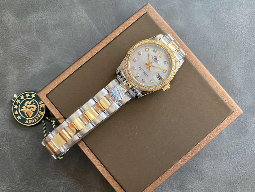 SK Factory 女款 劳力士Rolex 日志型31mm 自動機械腕時計