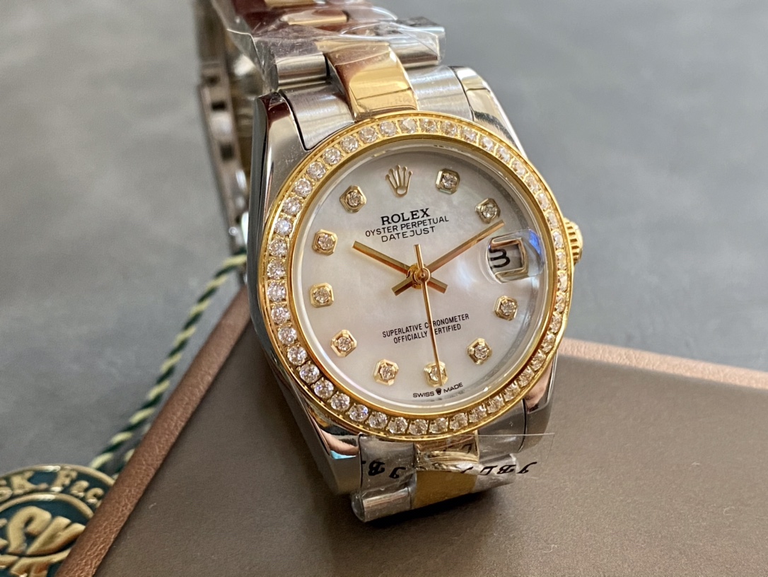 SK Factory 女款 劳力士Rolex 日志型31mm 自動機械腕時計