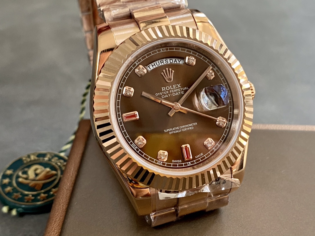 SK厂 劳力士Rolex 双历 星期日志型シリーズ 40mm - 自動機械式腕時計