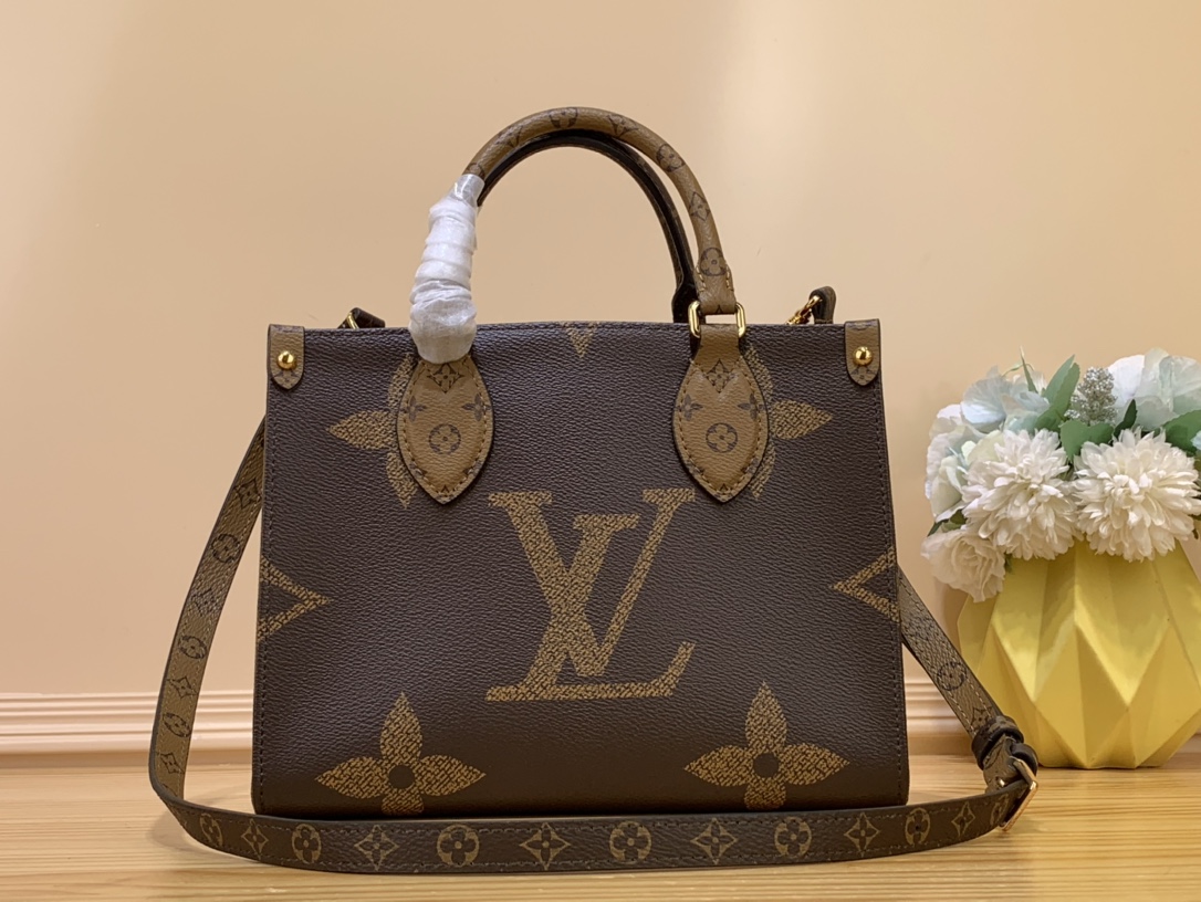 Louis Vuitton LV Onthego Handbags Tote Bags Empreinte​ Mini M45654