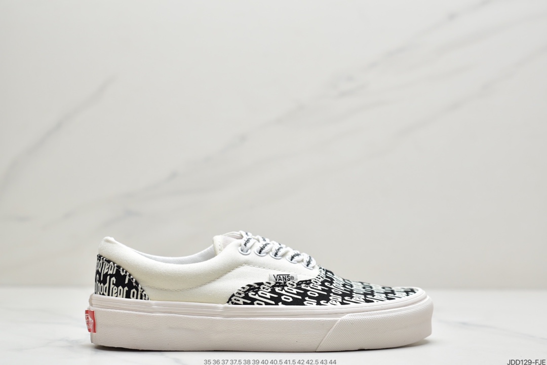 120 万斯Vans Era 95 DX  万斯解构字母拼接 黑白男女板鞋休闲鞋