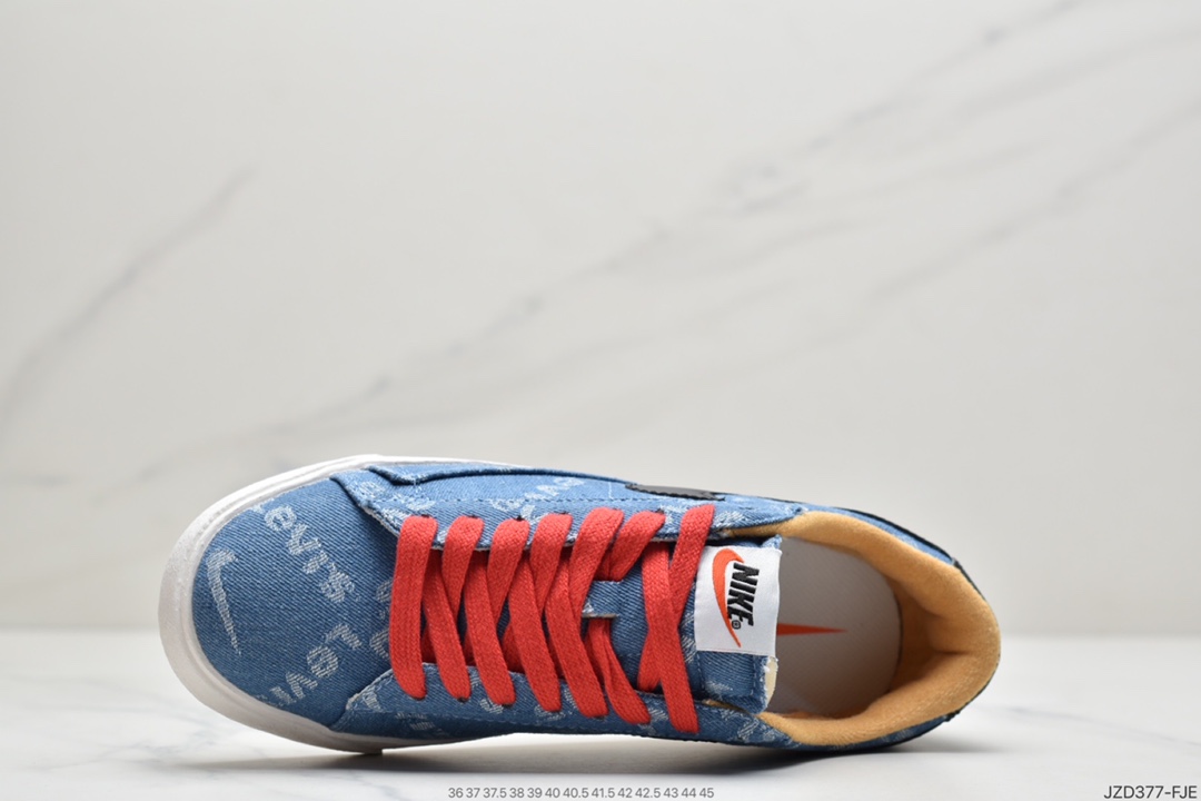140 耐克Nike Blazer Mid x Levi’s Strauss 开拓者李维斯特牛仔  BQ4808-600