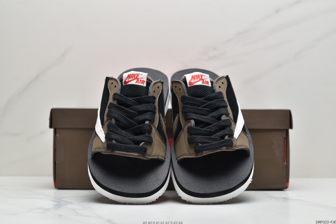 115  Air Jordan 1  倒勾拖鞋 Prime Asia原厂皮料 CQ4277-001