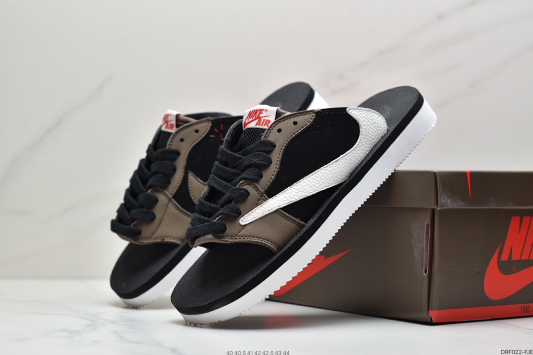 115  Air Jordan 1  倒勾拖鞋 Prime Asia原厂皮料 CQ4277-001