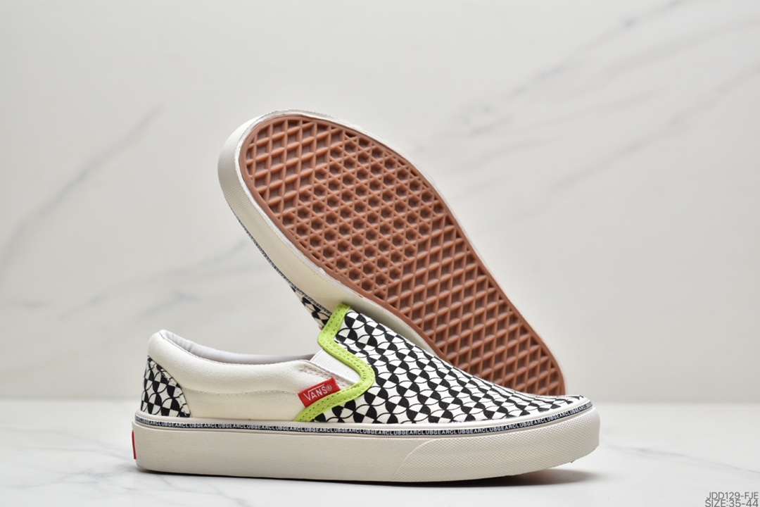 120  Vans 万斯 Classic Slip-On 百搭经典板鞋懒人一脚蹬硫化休闲板鞋