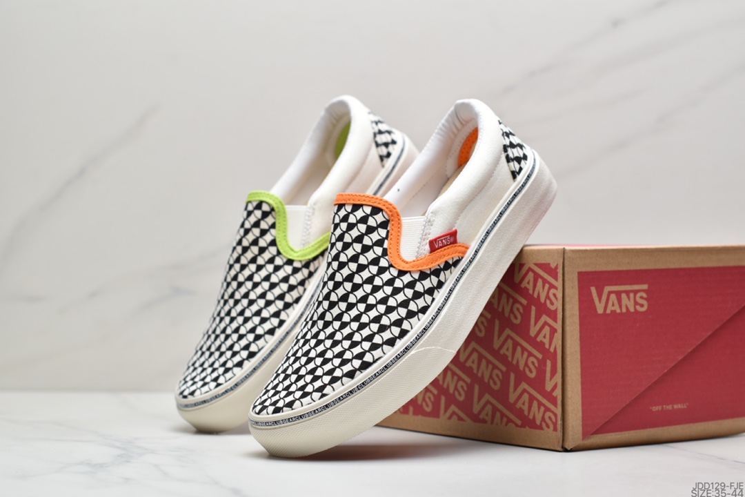 120  Vans 万斯 Classic Slip-On 百搭经典板鞋懒人一脚蹬硫化休闲板鞋