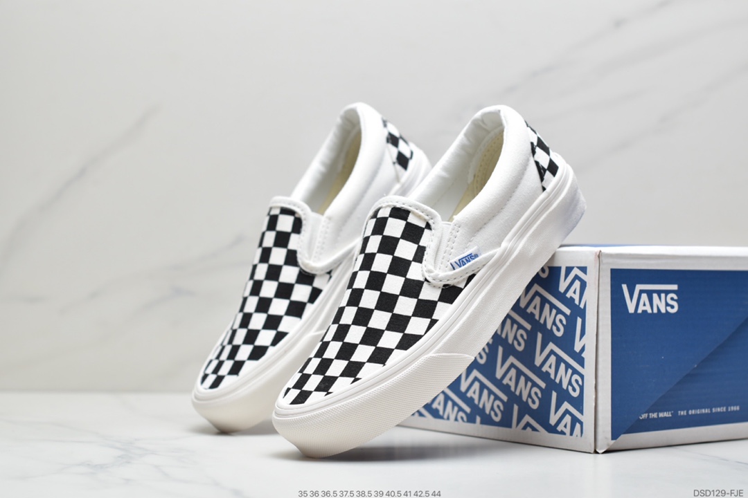 100  Vans 万斯 Classic Slip-On 百搭经典板鞋懒人一脚蹬硫化休闲板鞋