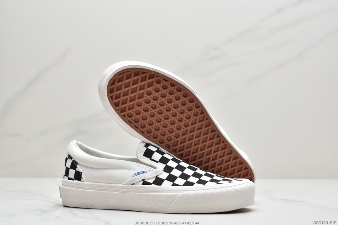 100  Vans 万斯 Classic Slip-On 百搭经典板鞋懒人一脚蹬硫化休闲板鞋