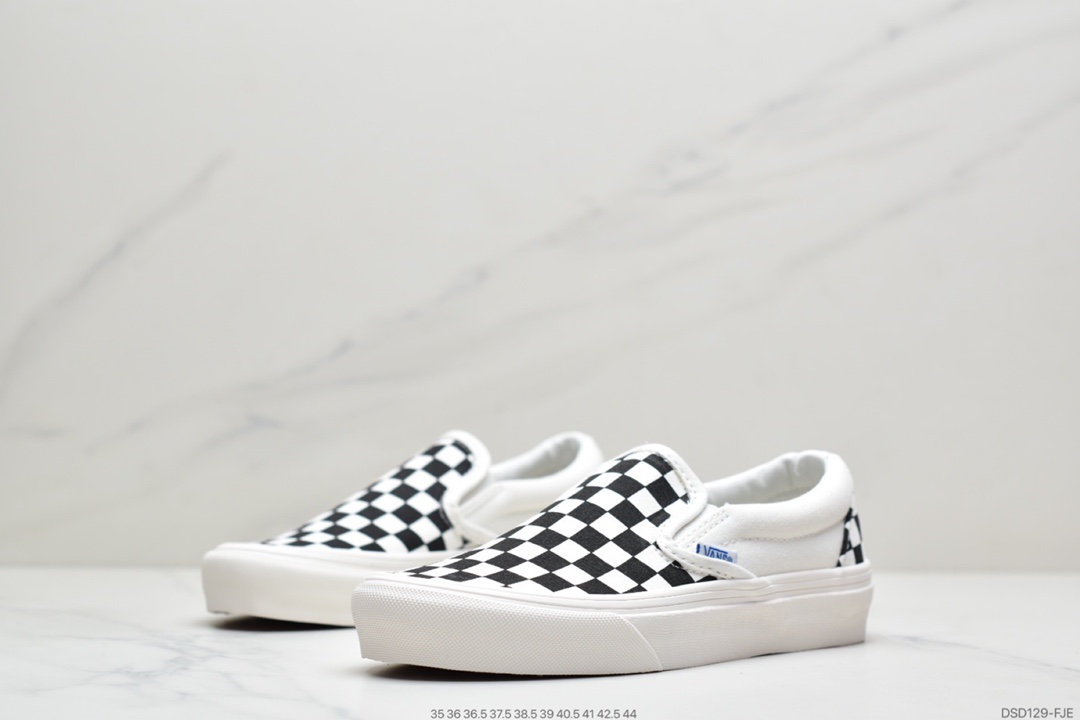 100  Vans 万斯 Classic Slip-On 百搭经典板鞋懒人一脚蹬硫化休闲板鞋