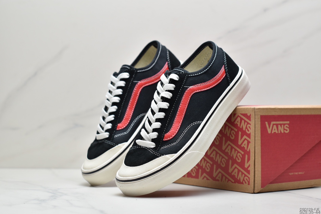 100 万斯范斯VANS  Old Skool  万斯经典款低帮男女职业滑板鞋