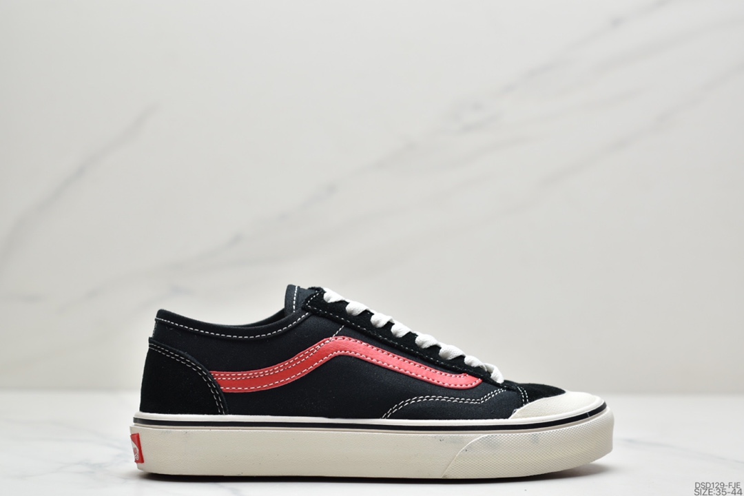 100 万斯范斯VANS  Old Skool  万斯经典款低帮男女职业滑板鞋