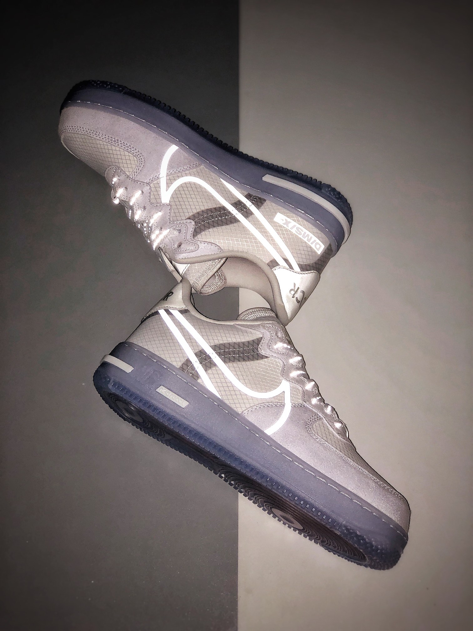 300  纯原 Air Force 1 React QS Light Bone 冰块解析冰蓝空军一号 CQ8879-100