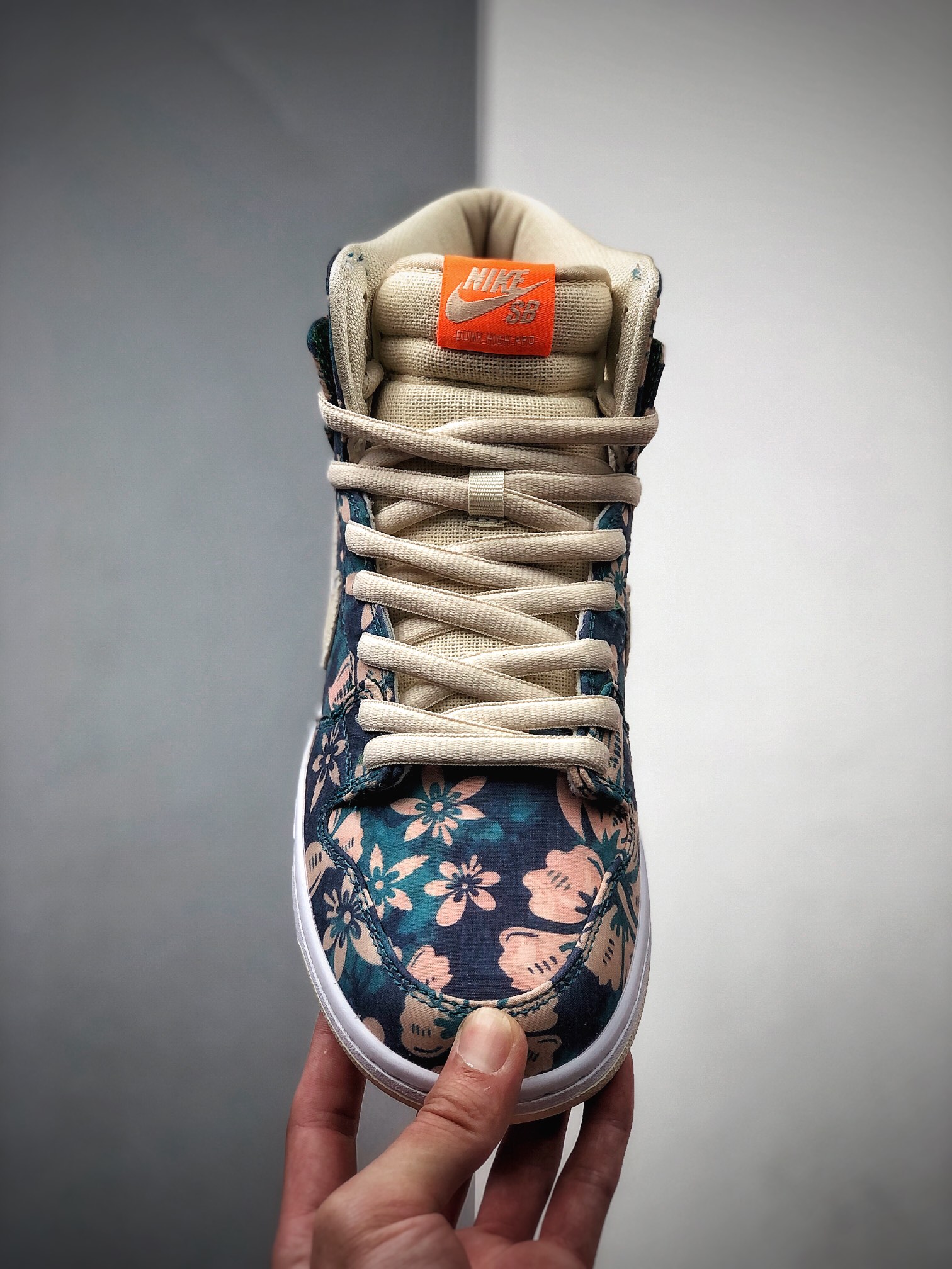 390  Nike SB Dunk High Pro ” Hawaii ”  高帮运动休闲板鞋 撕撕乐 CZ2232-300