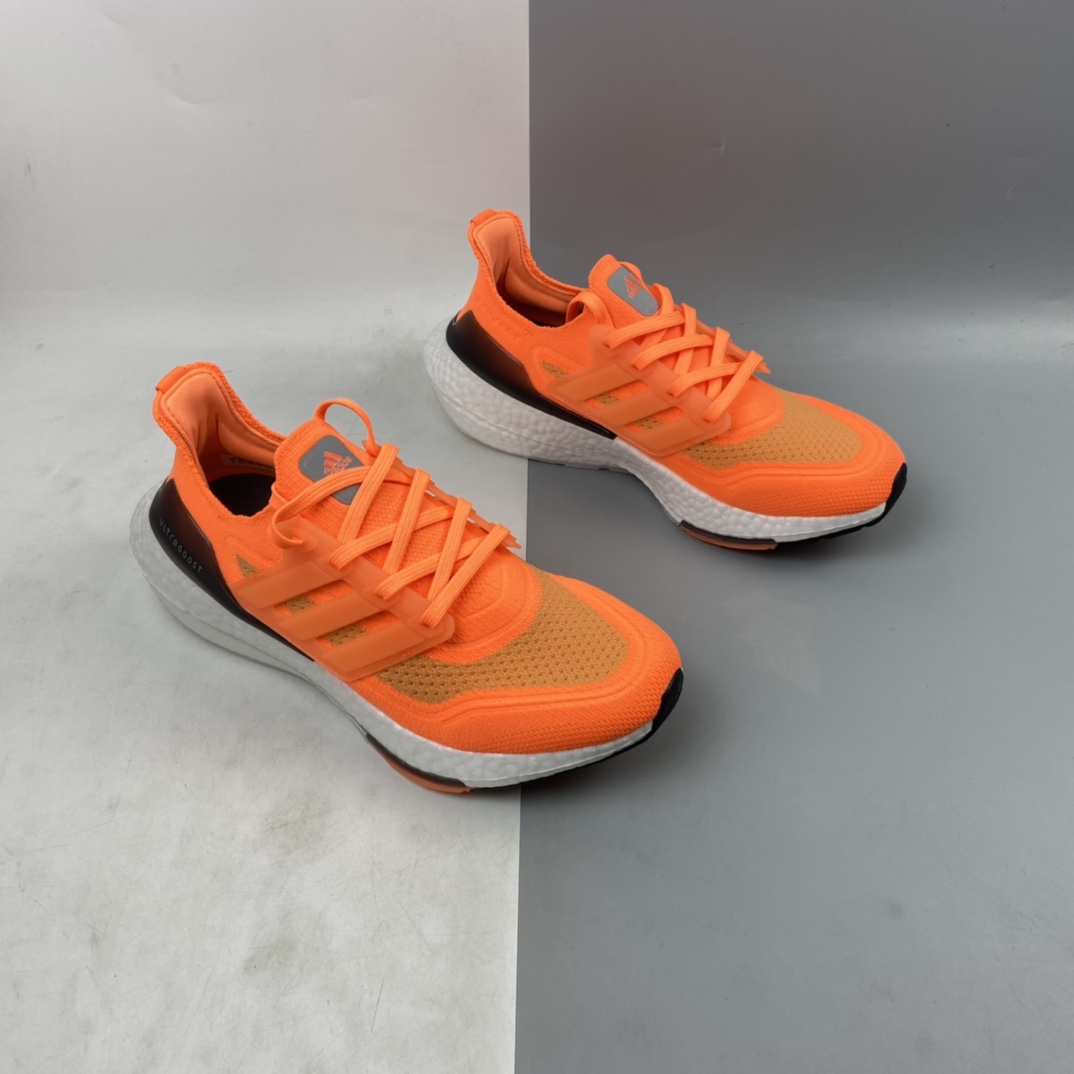 P220 AD UltraBoost 21 加厚爆米花袜套式针织鞋面休闲运动慢跑鞋FZ1920