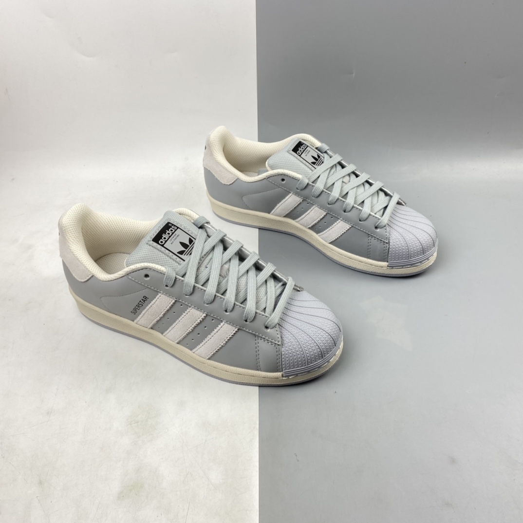 P200 Adidas Superstar 贝壳头休闲运动休闲板鞋 EG4963