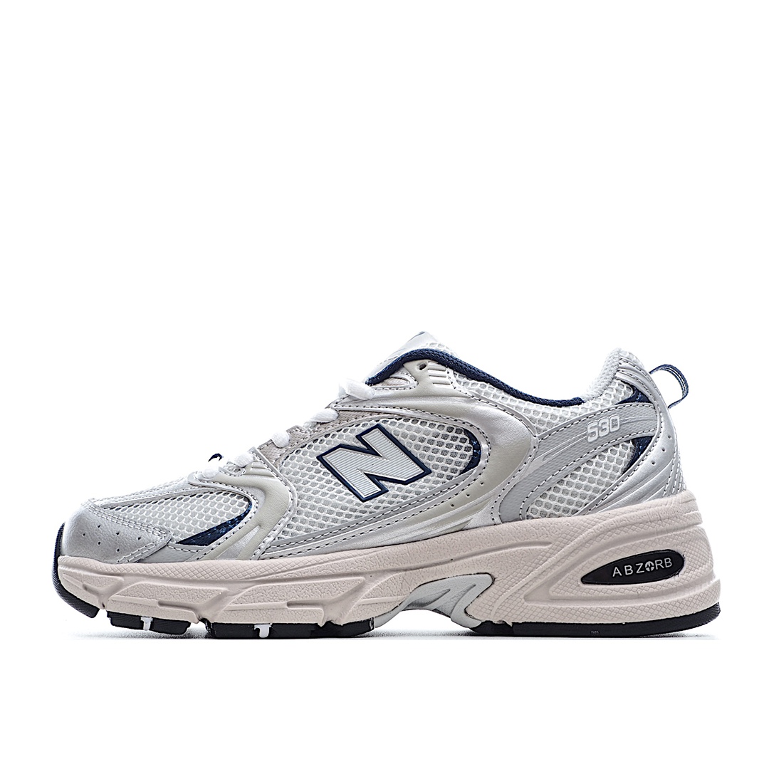 G5   New Balance NB530 复古休闲慢跑鞋 采用原厂材料和胶水  纯原装皮料切割 质感无敌