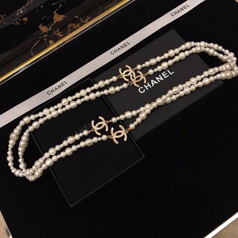 Chanel 毛衣链 小香 长链 【原单狠货】进出专柜无压力，代购级别 珍珠毛衣链，美呀，正品9xxxP