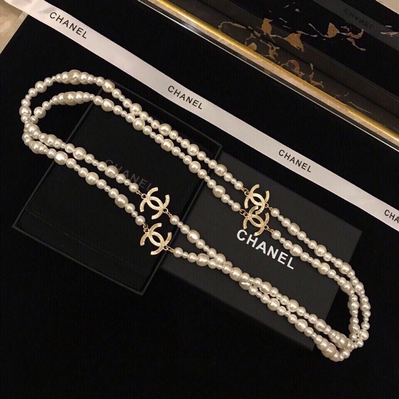 Chanel 毛衣链 小香 长链 【原单狠货】进出专柜无压力，代购级别 珍珠毛衣链，美呀，正品9xxxP