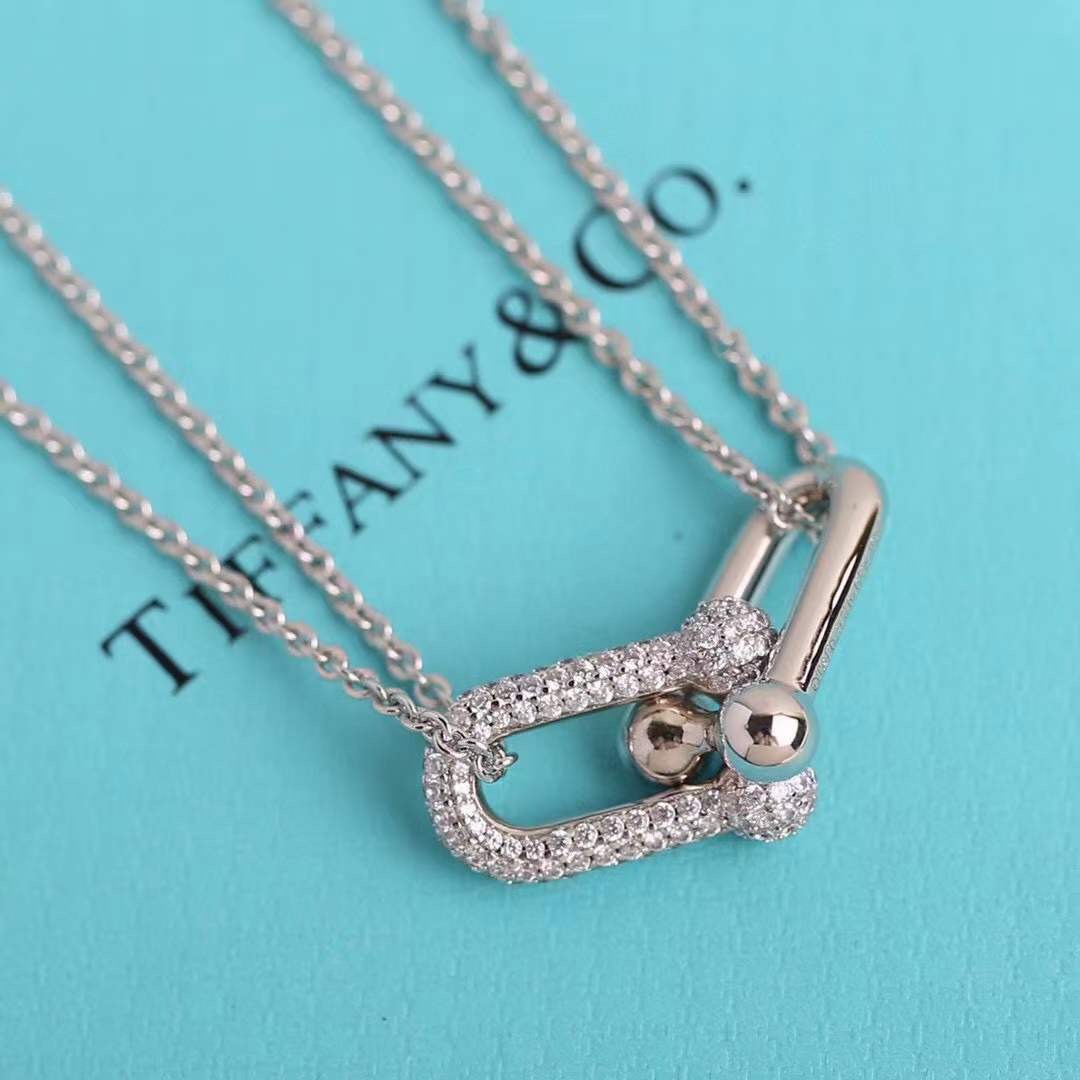 Tiffany & Co. Tiffany&Co.Hardwear U形竹节锁骨项链
