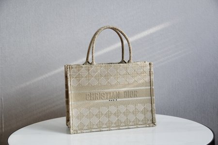 Dior Book Tote Tote Bags Replica Best Weave Cotton