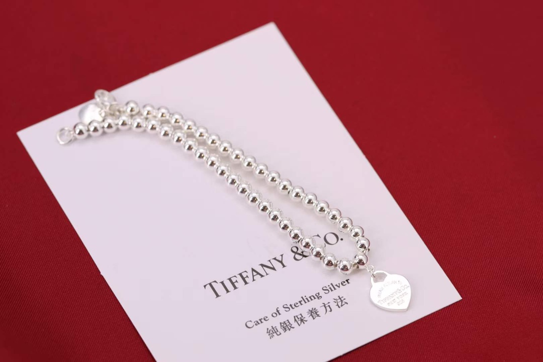 Tiffany & Co. 少女切割机 Tiffany 桃心手链