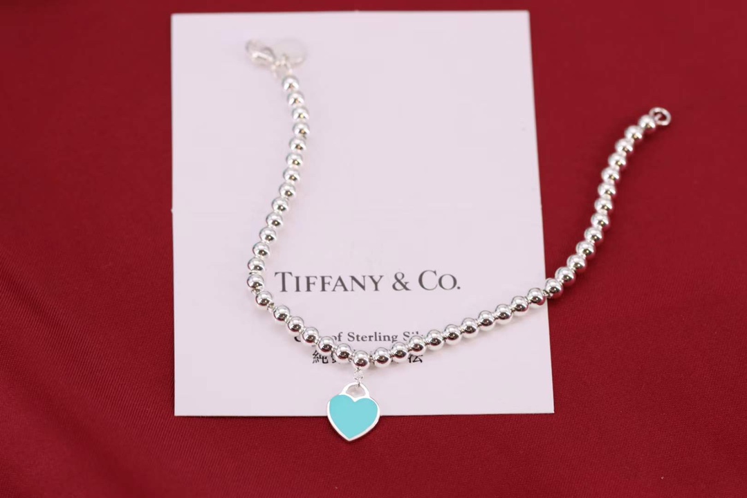 Tiffany & Co. 少女切割机 Tiffany 桃心手链