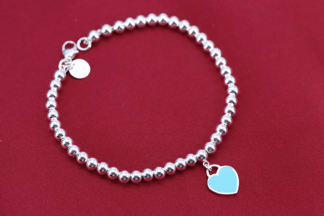 Tiffany & Co. 少女切割机 Tiffany 桃心手链