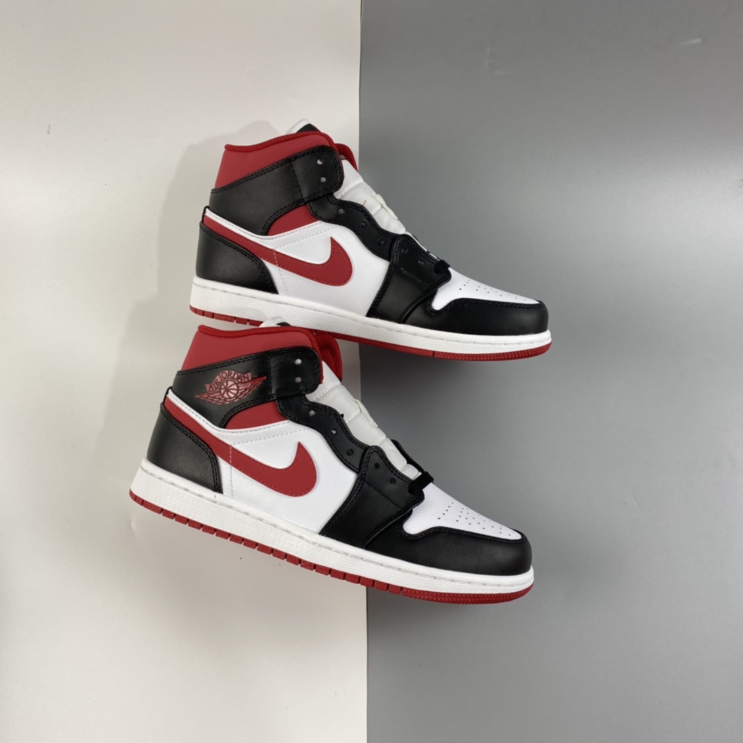 P260 Air Jordan 1 Mid AJ1 乔1 中帮百搭休闲运动板鞋 554724-122