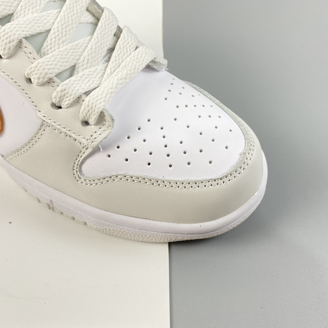 P280 Nike Dunk SB Low 象牙白拼接配色运动滑板鞋 CW1590-101