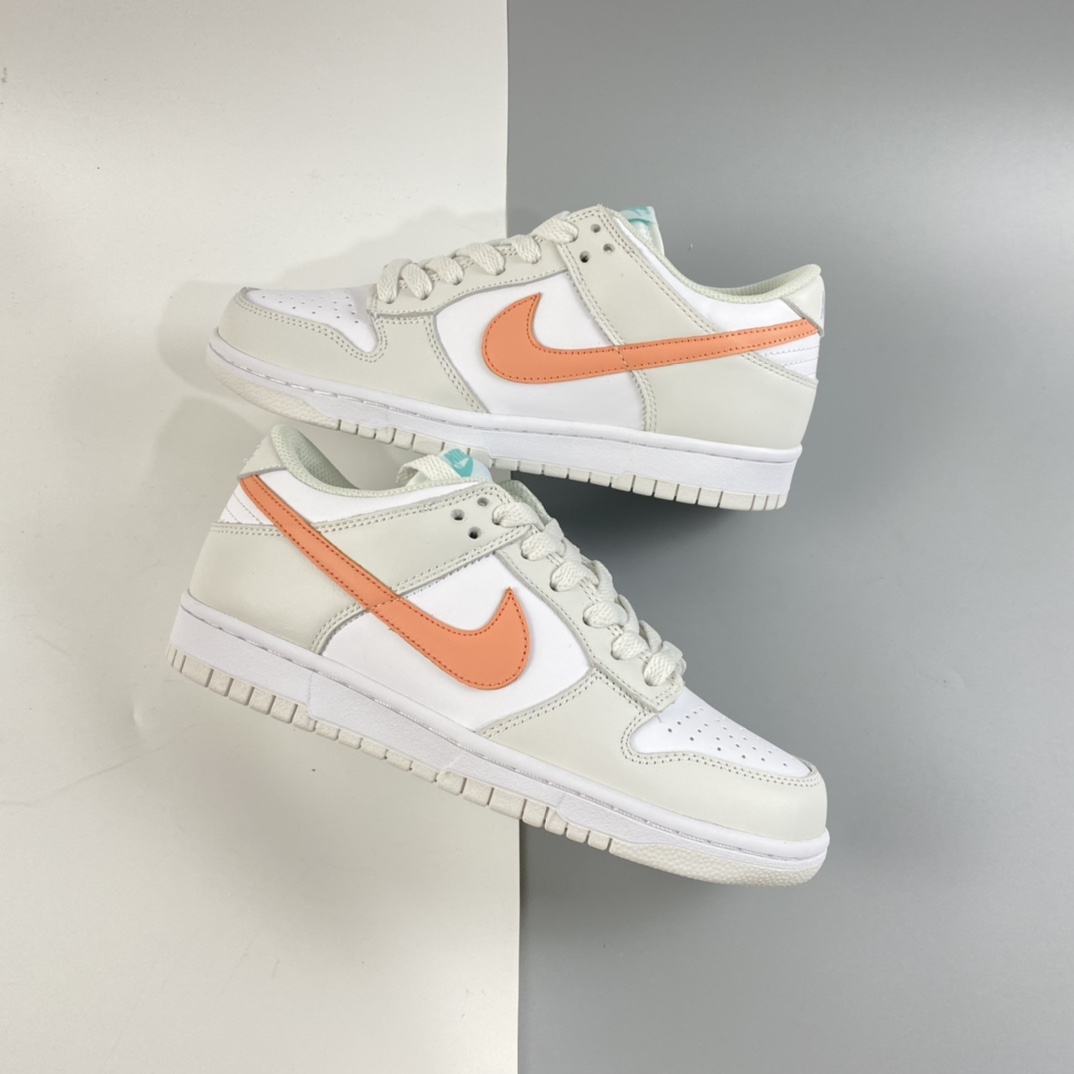 P280 Nike Dunk SB Low 象牙白拼接配色运动滑板鞋 CW1590-101