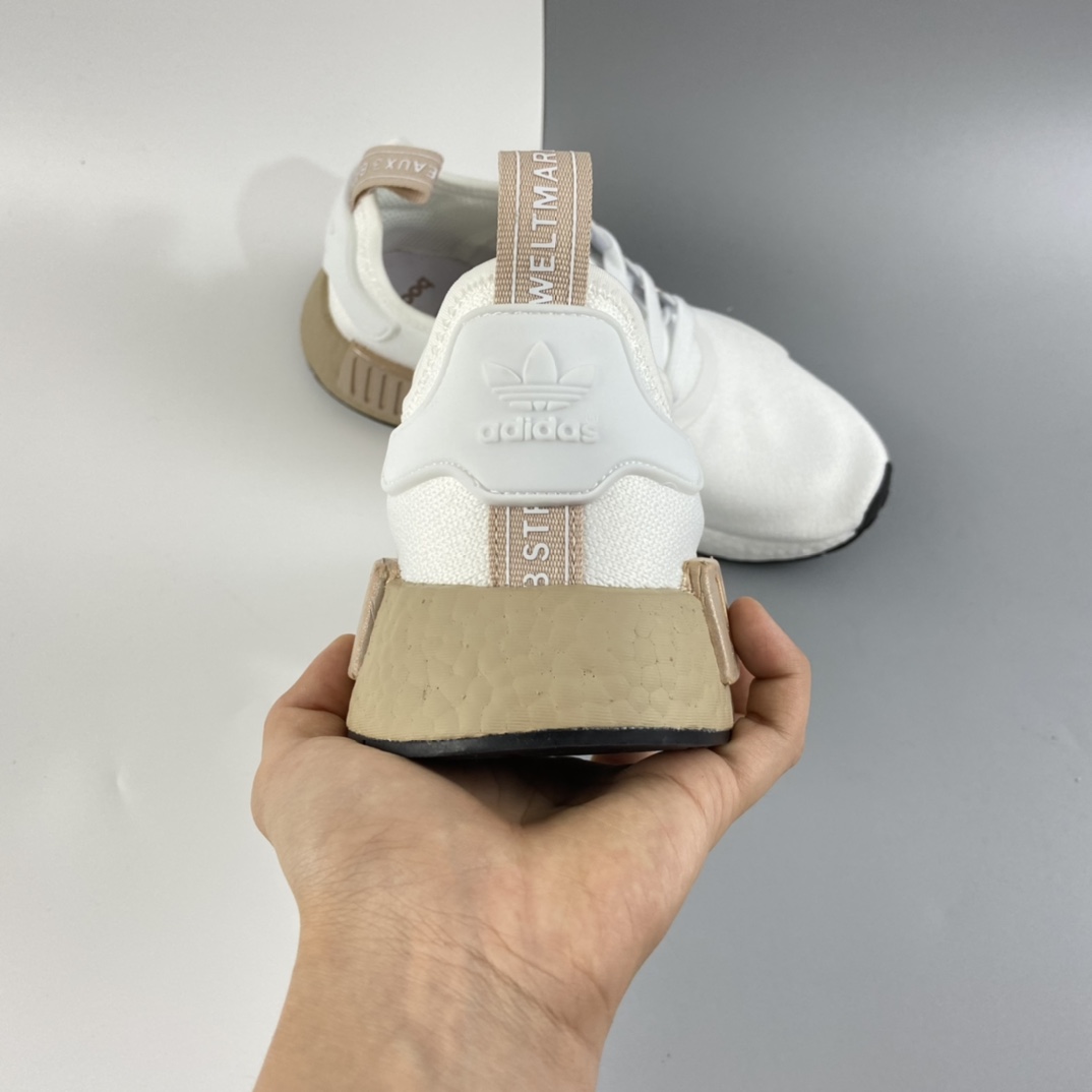 P200  Ad NMD Boost 阿迪达斯爆米花超弹中底 针织网面休闲跑鞋 FV2475