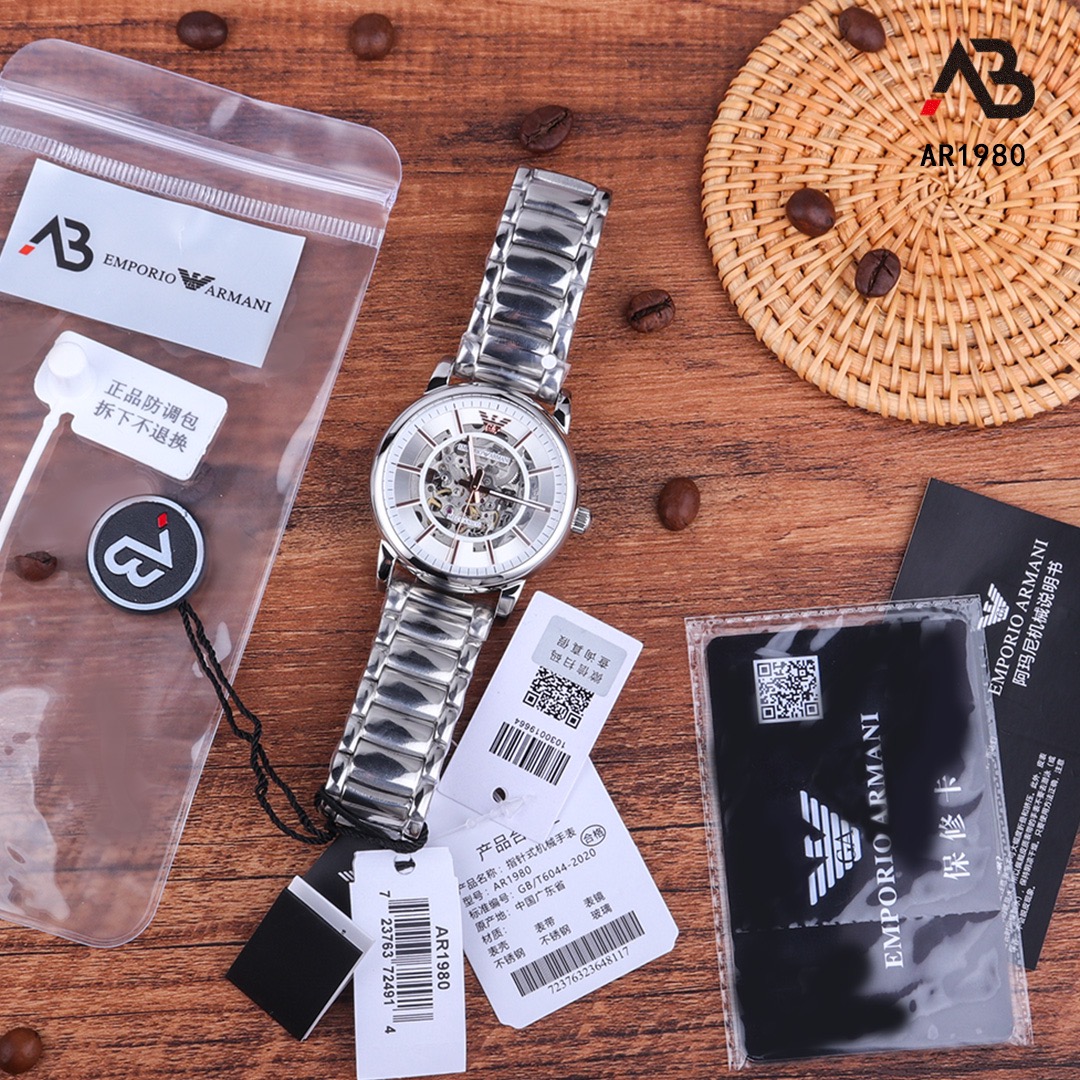Original AB Armani Armani Modelo: Ar1980 Caja: Acero inoxidable 316L Movimiento: Japan Citizen Machinery Espejo del rel…