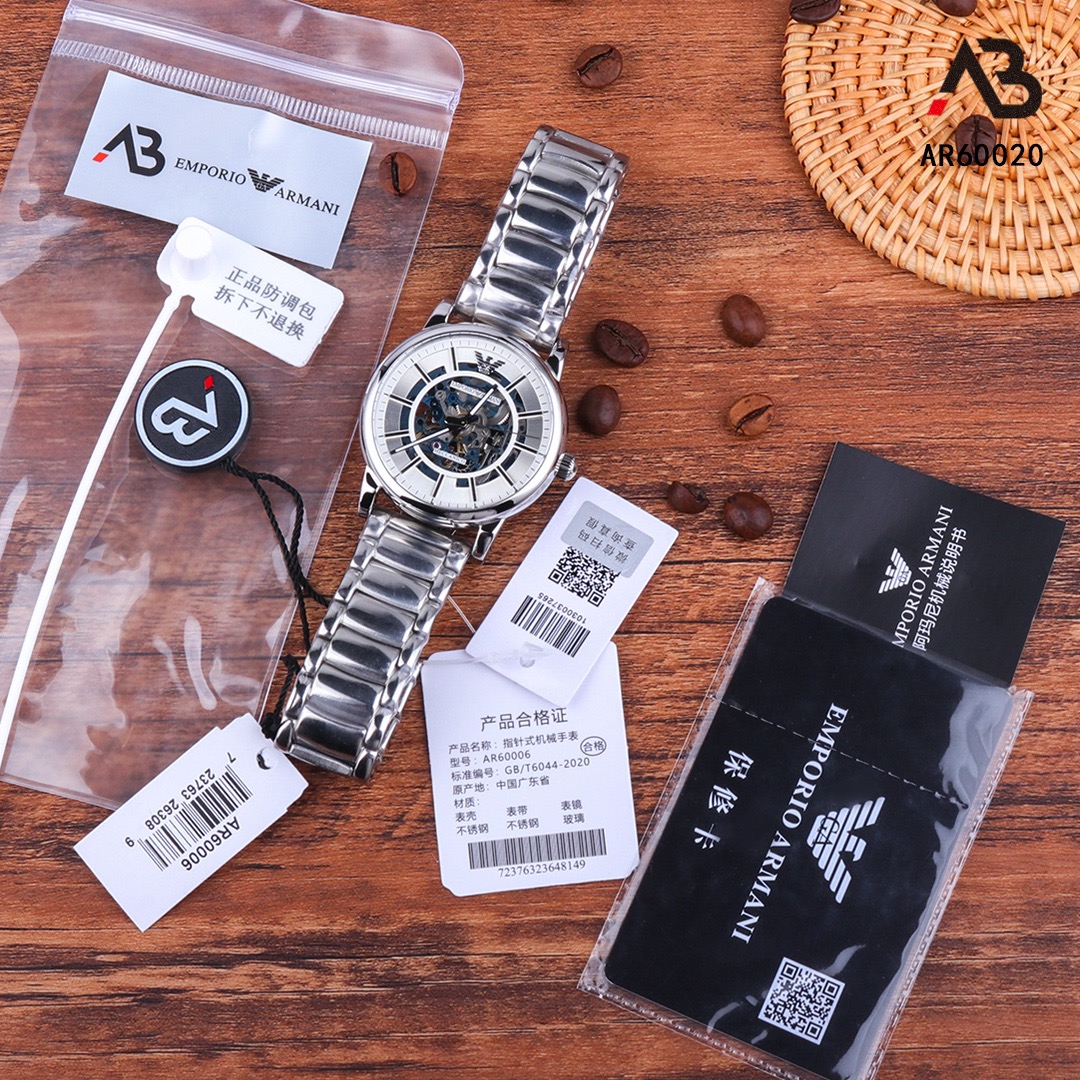 Marca original Armani: EMPORIO ARMANI/Armani Modelo: ar60006 Tipo de movimiento: Reloj mecánico Tipo de reloj: Reloj pa…